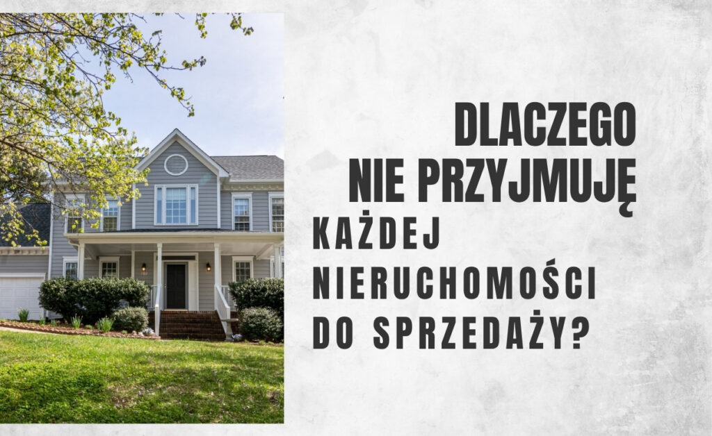 Wybór nieruchomości do sprzedaży przez pośrednika