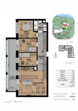 Miniatura 4 – Mieszkanie 4-pokojowe z dużym balkonem na Kapuściskach