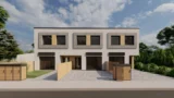 Miniatura 1 – Nowy dom w zabudowie szeregowej, osiedle Mokre