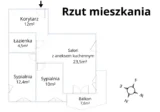 Miniatura 14 – Mieszkanie 3-pokojowe, po remoncie, ul. Orla