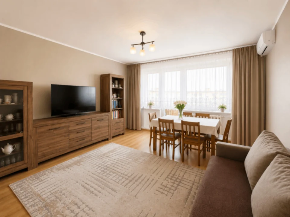 3-pokojowe mieszkanie 63,36 m² Fordon | Klimatyzacja |Loggia |