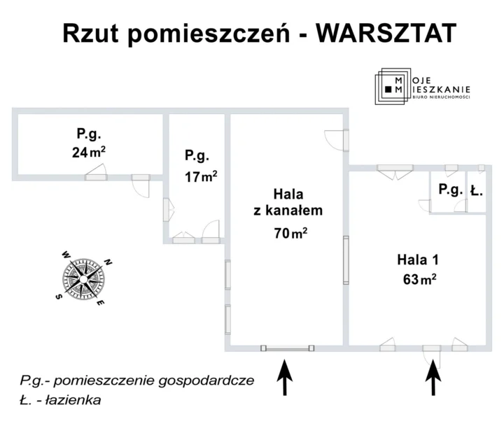 Plan Mieszkania 2 – Dom z warsztatem - Zamość, ul. Rzemieślnicza