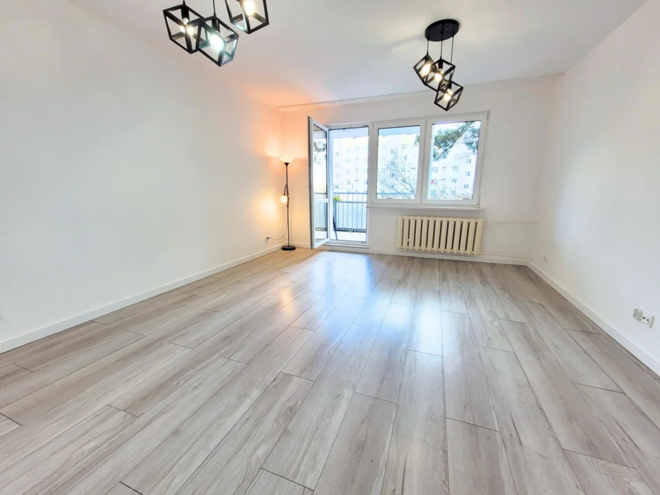 M3, parter, balkon, po generalnym remoncie