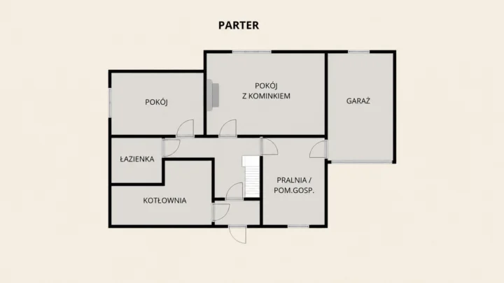 Plan Mieszkania 2 – Dom niedaleko jeziora w Więcborku