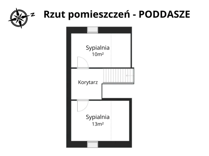 Plan Mieszkania 3 – Duży dom na Flisach - gotowy do wprowadzenia
